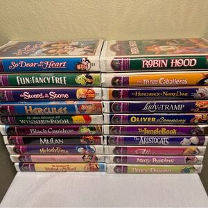 Walt Disney VHS Masterpiece Collection
